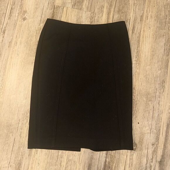 Halogen Sz OP Black Lined Pencil Skirt Petite Office Career Nordstrom - Picture 1 of 4